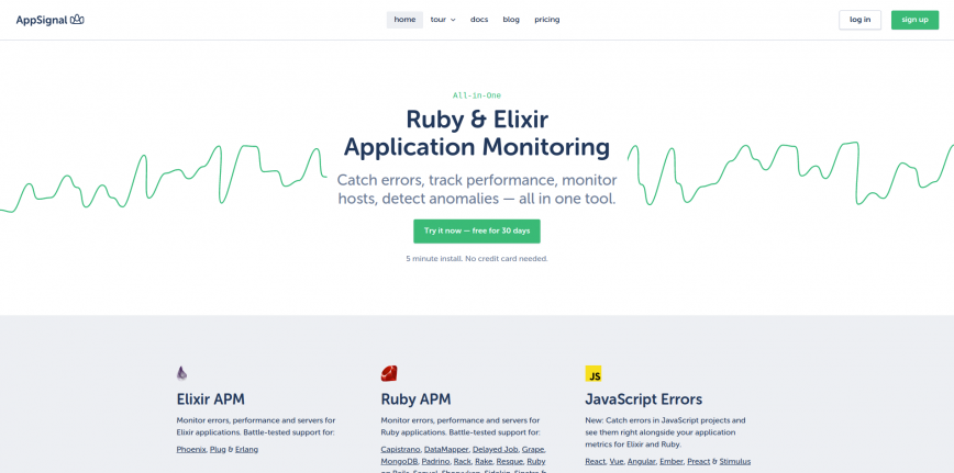 AppSignal Application Performance Monitoring for Ruby on Rails and Elixir