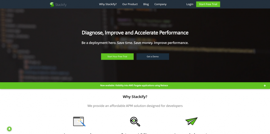 Stackify - Application Monitoring and Performance Tools For Developers