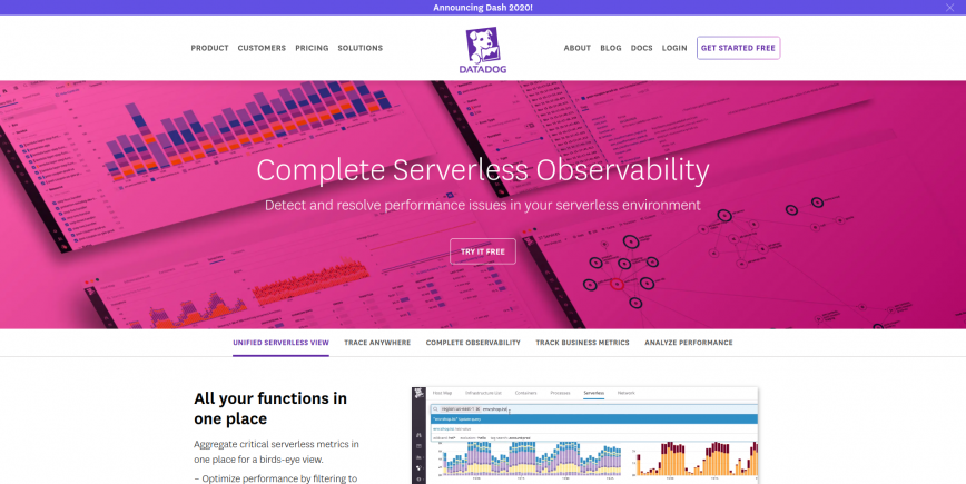 Complete Serverless Observability Datadog