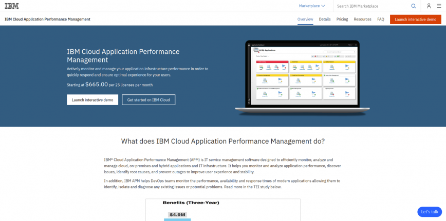 IBM Cloud Application Performance Management