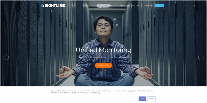IT Infrastructure Monitoring Software for Servers and Applications - Sightline Systems