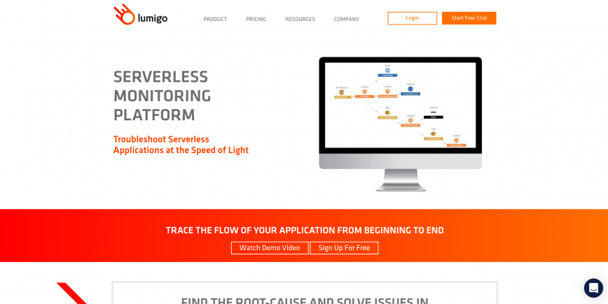 Lumigo - Serverless Monitoring and Troubleshooting Platform