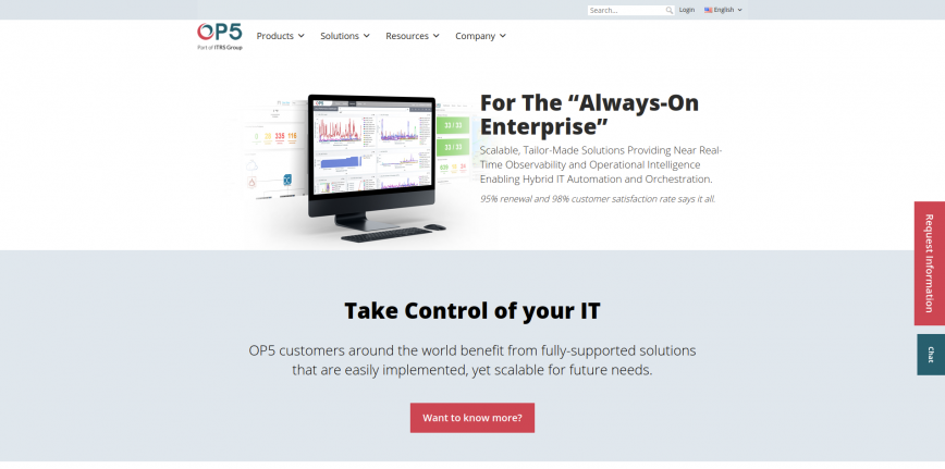 OP5 Offering Enterprise IT Monitoring and Log Analysis