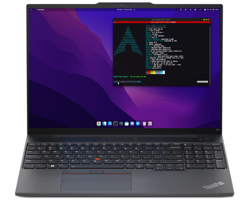 ThinkPad Laptops and Linux Guide.