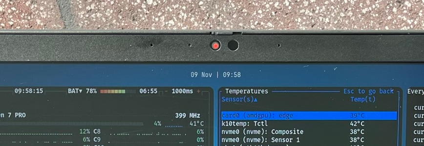 ThinkPad T14s Gen 3 AMD - Webcam