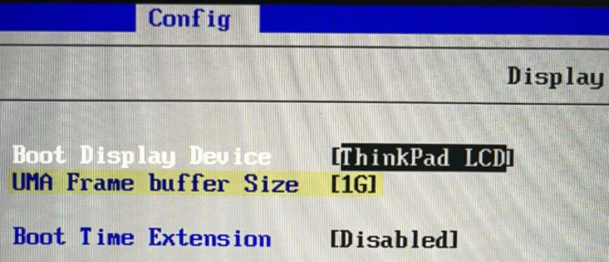 Tip: Restrict the "UMA Frame buffer Size" BIOS setting if you won't be gaming.