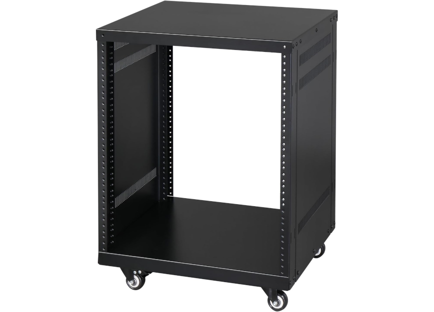 Ktaxon 12U Rack on caster wheels