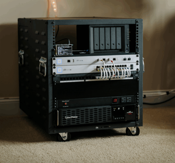 Rolling Network Racks: The Ultimate Upgrade for Home Networks ...