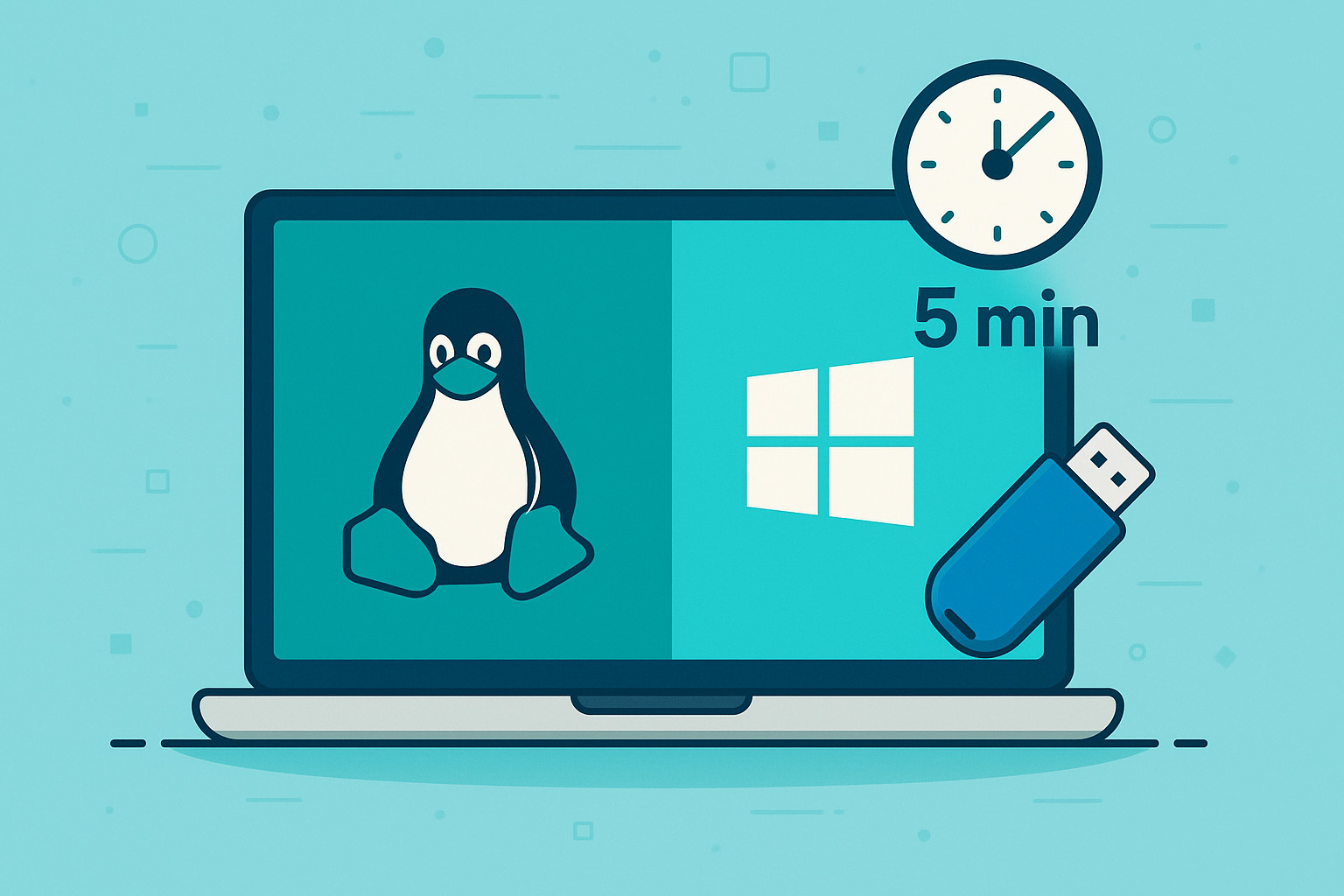 Dual Boot Linux and Windows: 5 Minute Install Guide