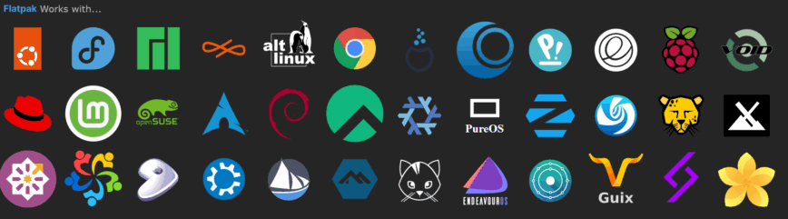 Flatpak is great for getting applications on any distro with strong isolation.