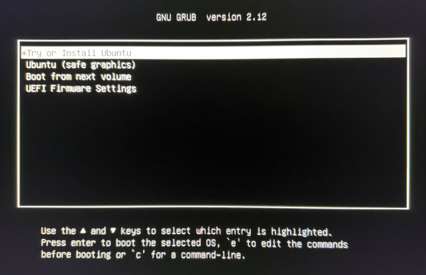 Install Linux Alongside Windows - boot USB