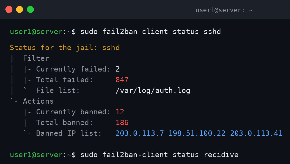 Fail2ban on Linux: Protect Your Server from Brute-Force Attacks ...