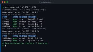 nmap on Linux: Guide to Network Scanning and Discovery