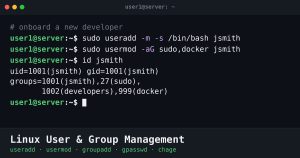 Linux: Guide to useradd, usermod, and groupadd