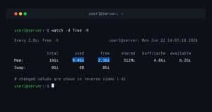 watch Command in Linux: Real-Time Monitoring with Examples
